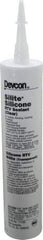 Devcon - 10.3 oz Cartridge Clear RTV Silicone Joint Sealant - -60 to 248°F Operating Temp - Makers Industrial Supply