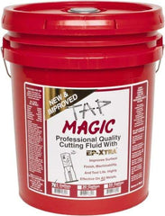 Tap Magic - Tap Magic EP-Xtra, 5 Gal Pail Cutting & Tapping Fluid - Semisynthetic, For Boring, Broaching, Drilling, Engraving, Facing, Milling, Reaming, Sawing, Threading, Turning - Makers Industrial Supply