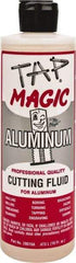 Tap Magic - Tap Magic Aluminum, 1 Pt Bottle Cutting & Tapping Fluid - Semisynthetic, For Boring, Broaching, Drilling, Engraving, Facing, Milling, Reaming, Sawing, Threading, Turning - Makers Industrial Supply