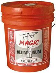 Tap Magic - Tap Magic Aluminum, 5 Gal Pail Cutting & Tapping Fluid - Semisynthetic, For Boring, Broaching, Drilling, Engraving, Facing, Milling, Reaming, Sawing, Threading, Turning - Makers Industrial Supply