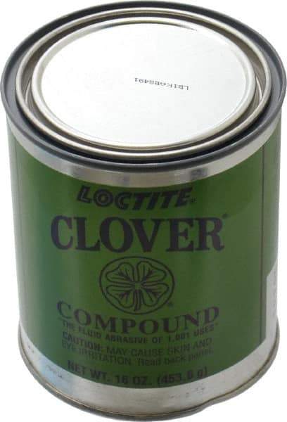 Loctite - 1 Lb Grease Compound - Compound Grade Ultra Fine, Grade 7A, 1,200 Grit, Black & Gray, Use on General Purpose - Makers Industrial Supply