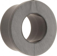 Poly Hi Solidur - 3/16" Inside x 5/16" Outside Diam, Nylon Sleeve Bearing - 0.37" Outside Diam, 0.047" Flange Thickness, 3/16" OAL - Makers Industrial Supply