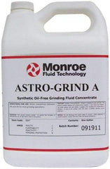 Monroe Fluid Technology - Astro-Grind A, 1 Gal Bottle Grinding Fluid - Synthetic, For Light Machining - Makers Industrial Supply