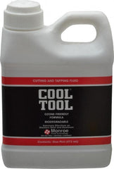 Monroe Fluid Technology - Cool Tool, 1 Pt Can Cutting & Tapping Fluid - Straight Oil, For Blanking, Boring, Broaching, Drilling, Hobbing, Milling, Reaming, Tapping, Turning - Makers Industrial Supply