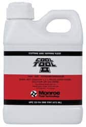 Monroe Fluid Technology - Cool Tool II, 1 Pt Can Cutting & Tapping Fluid - Straight Oil, For Blanking, Boring, Broaching, Drilling, Hobbing, Milling, Reaming, Tapping, Turning - Makers Industrial Supply