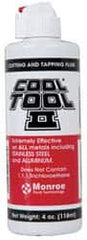 Monroe Fluid Technology - Cool Tool II, 4 oz Bottle Cutting & Tapping Fluid - Straight Oil, For Blanking, Boring, Broaching, Drilling, Hobbing, Milling, Reaming, Tapping, Turning - Makers Industrial Supply