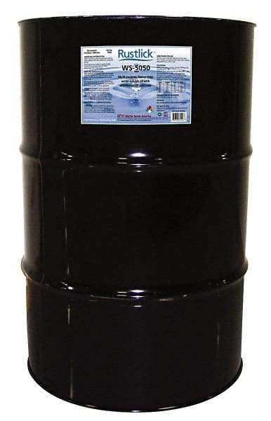 Rustlick - Rustlick WS-5050, 55 Gal Drum Cutting & Grinding Fluid - Water Soluble, For Broaching, CNC Machining, Drilling, Milling - Makers Industrial Supply