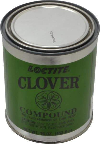 Loctite - 1 Lb Grease Compound - Compound Grade Medium, Grade D, 180 Grit, Black & Gray, Use on General Purpose - Makers Industrial Supply