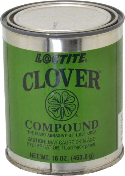 Loctite - 1 Lb Grease Compound - Compound Grade Very Fine, Grade C, 220 Grit, Black & Gray, Use on General Purpose - Makers Industrial Supply