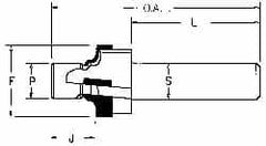 Scientific Cutting Tools - 1-7/8 - 12" Port, 2.628" Spotface Diam, 1-1/2" Tube Outside Diam, Plain Pilot, Carbide Tipped Porting Tool - Makers Industrial Supply