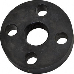 Nook Industries - 1.6" Flange OD x 0.41" Thickness Precision Acme Mounting Flange - For 3/8-4, 3/8-10 Bars, 4 Mounting Holes, Steel - Makers Industrial Supply