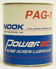 Nook Industries - 1 Lb Can Synthetic Extreme Pressure Grease - Tan, Extreme Pressure & High Temperature, 400°F Max Temp, NLGIG 2, - Makers Industrial Supply