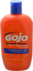 GOJO - 14 oz Squeeze Bottle Liquid Hand Cleaner - General Duty, Orange Scent - Makers Industrial Supply