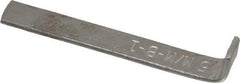 Dumont Minute Man - 1 Piece Style B-1 Broach Shim - 5mm Keyway Width, 0.05" Shim Thickness - Makers Industrial Supply