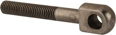 Gibraltar - 1/2-13, 2-1/2" Thread Length, 1/2" Hole Diam, Stainless Steel, Swing Bolt - Grade 303, 5/8" Head Thickness, 4-1/8" Hole Center to End - Makers Industrial Supply