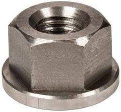 Gibraltar - 5/8-11, 1-3/8" Flange Diam, 13/16" High, 1-1/16" Across Flats, Flange Nut - Grade 303 Stainless Steel, 3/16" Flange Height - Makers Industrial Supply