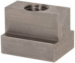 Gibraltar - 5/8-11 Blind Tapped T Slot Nut - 11/16" Slot Width, 1-1/8 x 15/32" Base Width x Height, 1-1/2 x 1-1/8" OAL x Height - Makers Industrial Supply