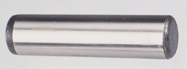 Value Collection - 5/16" Diam x 2-1/2" Pin Length Grade 8 Alloy Steel Pull Out Dowel Pin - 1 Rounded & 1 Threaded End - Makers Industrial Supply