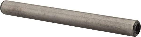 Value Collection - 1/4" Diam x 2-1/2" Pin Length Grade 8 Alloy Steel Pull Out Dowel Pin - 1 Rounded & 1 Threaded End - Makers Industrial Supply