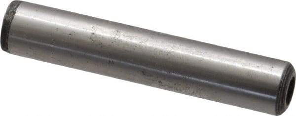 Value Collection - 3/8" Diam x 2" Pin Length Grade 8 Alloy Steel Pull Out Dowel Pin - 1 Rounded & 1 Threaded End - Makers Industrial Supply