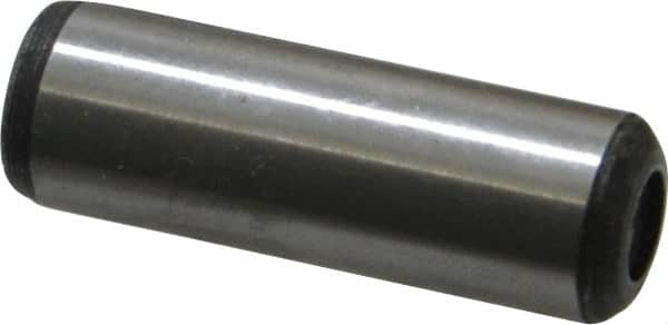 Value Collection - 1/2" Diam x 1-1/2" Pin Length Grade 8 Alloy Steel Pull Out Dowel Pin - 1 Rounded & 1 Threaded End - Makers Industrial Supply