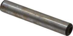 Value Collection - 1/2" Diam x 3" Pin Length Grade 8 Alloy Steel Pull Out Dowel Pin - 1 Rounded & 1 Threaded End - Makers Industrial Supply