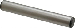 Value Collection - 1/2" Diam x 3-1/2" Pin Length Grade 8 Alloy Steel Pull Out Dowel Pin - 1 Rounded & 1 Threaded End - Makers Industrial Supply