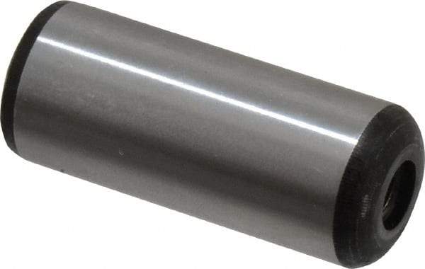 Value Collection - 5/8" Diam x 1-1/2" Pin Length Grade 8 Alloy Steel Pull Out Dowel Pin - 1 Rounded & 1 Threaded End - Makers Industrial Supply