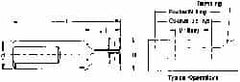 Cutting Tool Technologies - 1" Cut Diam, 0.37" Max Depth of Cut, 1" Shank Diam, 3.62" OAL, Indexable Square Shoulder Centercutting End Mill - SPEB 422(outer), SPEH 322(center) Inserts, Flatted Shank, 90° Lead Angle - Makers Industrial Supply