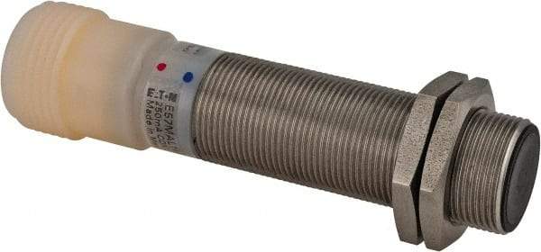 Eaton Cutler-Hammer - NPN, 5mm Detection, Cylinder Shielded, Inductive Proximity Sensor - 2 Wires, IP67, 20 to 250 VAC, M18x1 Thread, 2.54 Inch Long - Makers Industrial Supply