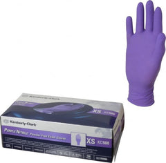 Kimtech - Size XS, 6 mil, Medical Grade, Powder Free Nitrile Disposable Gloves - Exact Industrial Supply