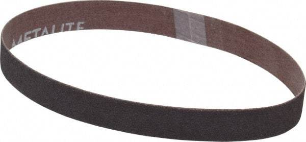 Norton - 3/4" Wide x 18" OAL, 60 Grit, Aluminum Oxide Abrasive Belt - Aluminum Oxide, Medium, Coated, Series R283 - Makers Industrial Supply