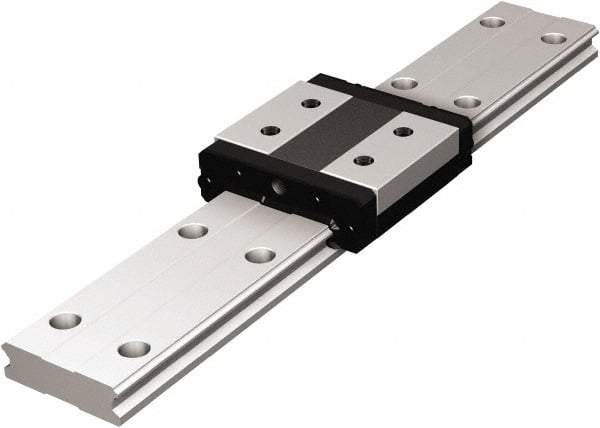 THK - 280mm OAL x 42mm Overall Width x 15mm Overall Height 4 Way SHW Rail - 60mm Between Holes, 4-1/2 x 7-1/2 x 5.3mm Hole Size - Makers Industrial Supply