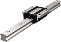 THK - 460mm OAL x 15mm Overall Width x 15mm Overall Height 4 Way HSR Rail - 60mm Between Holes, 4-1/2 x 7-1/2 x 5.3mm Hole Size - Makers Industrial Supply