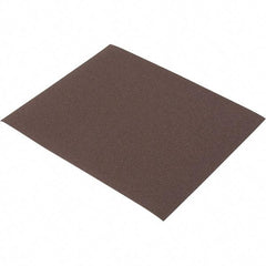 Norton - 120 Grit, Aluminum Oxide Sanding Sheet - 11" Long x 9" Wide, Fine Grade, J Weighted Cloth Backing - Makers Industrial Supply