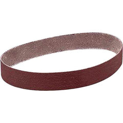 3M - 2" Wide x 60" OAL, 80 Grit, Aluminum Oxide Abrasive Belt - Makers Industrial Supply