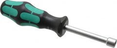 Wera - 3/8" Hollow Shaft Nutdriver - Ergonomic Handle, 7-1/4" OAL - Makers Industrial Supply