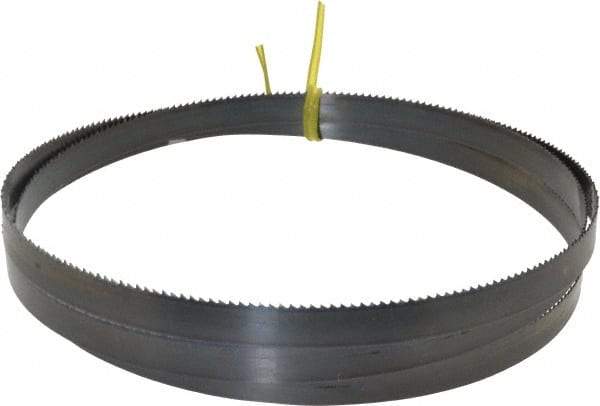 Starrett - 10 TPI, 5' 5" Long x 1/2" Wide x 0.025" Thick, Welded Band Saw Blade - Carbon Steel, Toothed Edge, Raker Tooth Set, Flexible Back, Contour Cutting - Makers Industrial Supply