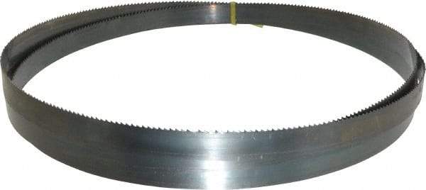 Starrett - 6 TPI, 12' Long x 1" Wide x 0.035" Thick, Welded Band Saw Blade - Carbon Steel, Toothed Edge, Raker Tooth Set, Flexible Back, Contour Cutting - Makers Industrial Supply