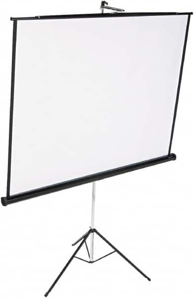 Quartet - Projection Screens Mount Type: Tripod Screen Width (Inch): 70 - Makers Industrial Supply