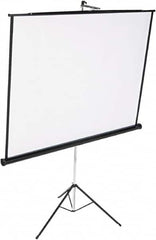 Quartet - Projection Screens Mount Type: Tripod Screen Width (Inch): 70 - Makers Industrial Supply