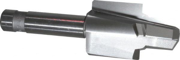 Made in USA - 3/4-16" Port, 1.208" Spotface Diam, 1/2" Tube Outside Diam, Reamer Pilot, Straight Shank, High Speed Steel Porting Tool - Makers Industrial Supply