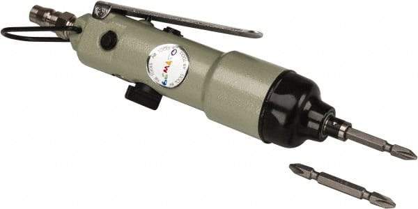 Value Collection - 8,000 RPM, Inline Handle Air Screwdriver - 0.2 CFM - Makers Industrial Supply