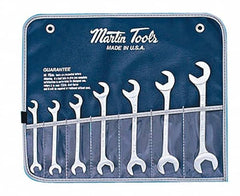 Martin Tools - 7 Piece, 3/8 to 3/4" Hydraulic Wrench Set - Makers Industrial Supply