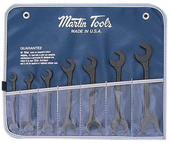 Martin Tools - 7 Piece, 3/8 to 3/4" Hydraulic Wrench Set - Makers Industrial Supply