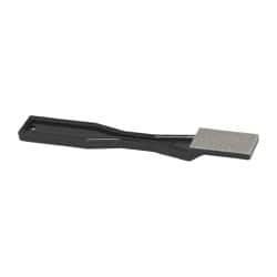 3M - 1-1/2" OAL Fine Sharpener Diamond File - 3/4" Wide, 1-1/2 LOC, Black - Makers Industrial Supply