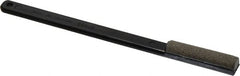 3M - 1-3/4" OAL Fine Half Round Sharpener Diamond File - 1/2" Wide, 1-3/4 LOC, Black - Makers Industrial Supply