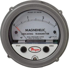 Dwyer - 25 Max psi, Differential Pressure Transmitter with Indication - 1/8" Thread - Makers Industrial Supply