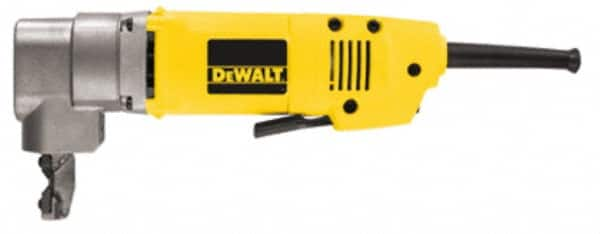 DeWALT - 120V, 1,950 SPM, 6.5 Amp, Electric Power Nibbler - 16 (Mild Steel) and 18 (Stainless Steel) Gauge Cutting Capacity - Makers Industrial Supply