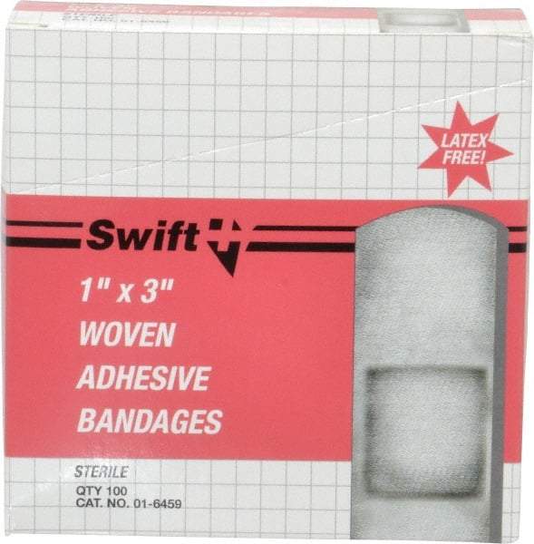 North - 3" Long x 1" Wide, General Purpose Self-Adhesive Bandage - Beige, Woven Fabric Bandage - Makers Industrial Supply